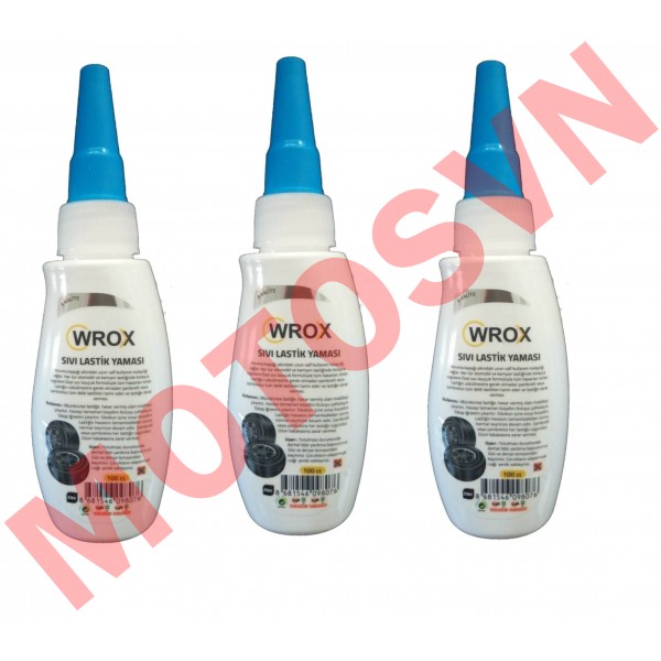 wrox sıvı lastik tamir kiti 3 adet 100 ml