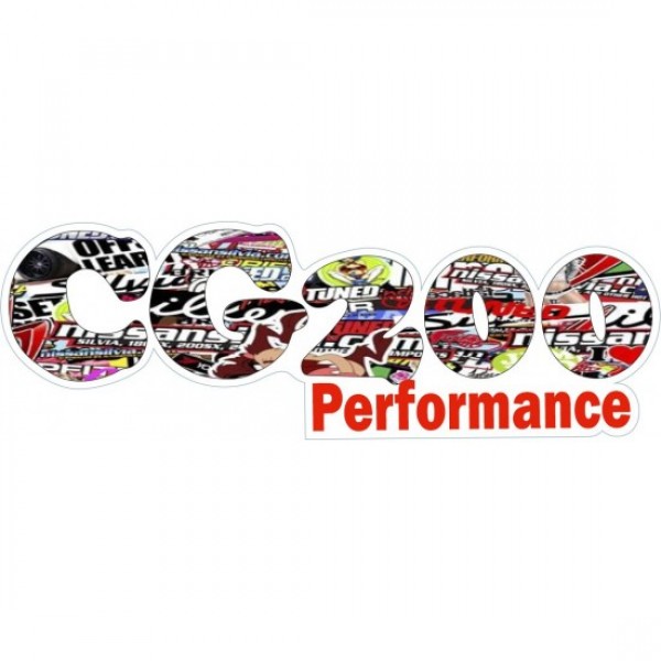 CG 200 PERFORMANCE ETİKET STİCKER 