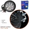 MOTOSIKLET ATV 12V 80V SİS FARI 9 LED YUVARLAK TİP BEYAZ IŞIK